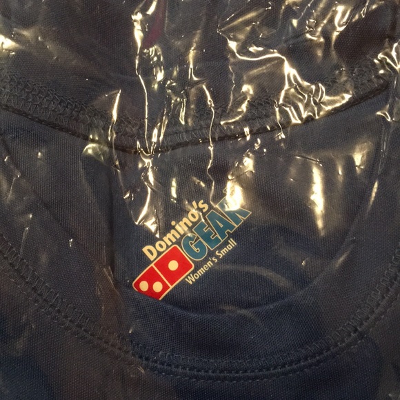 Tops Dominos Pizza Uniform Team Crew Shirt New Poshmark